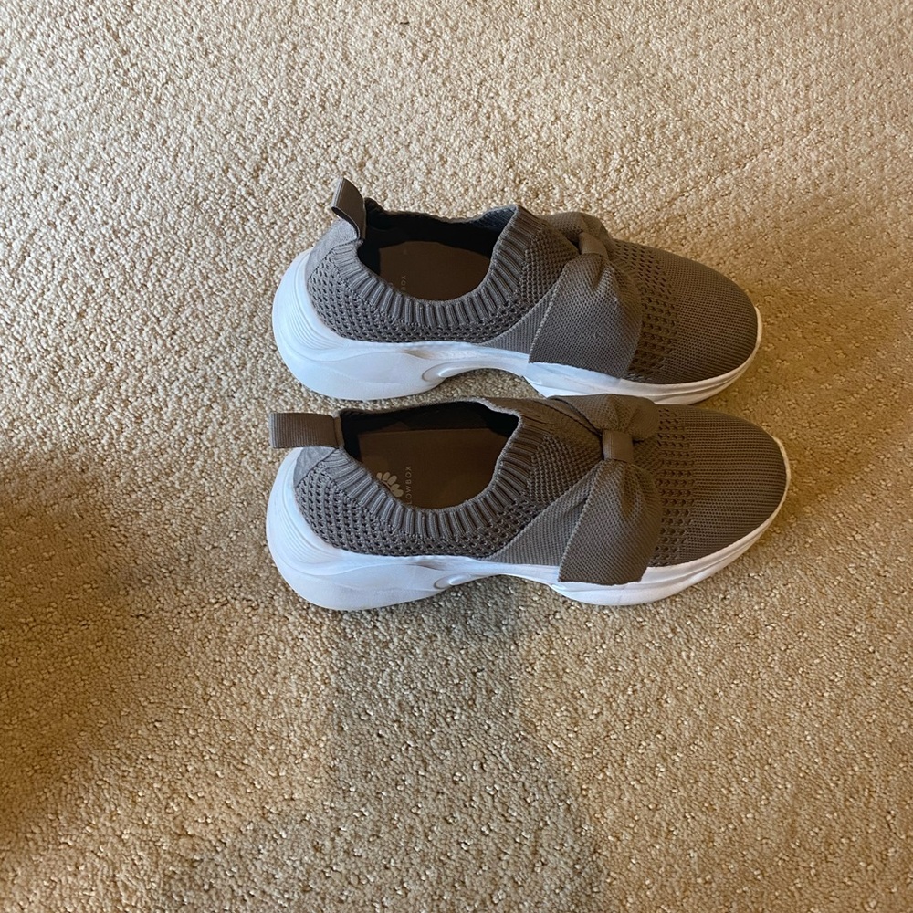 Yellow Box slip ons. Good condition